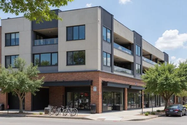 Podium-style luxury construction in San Antonio