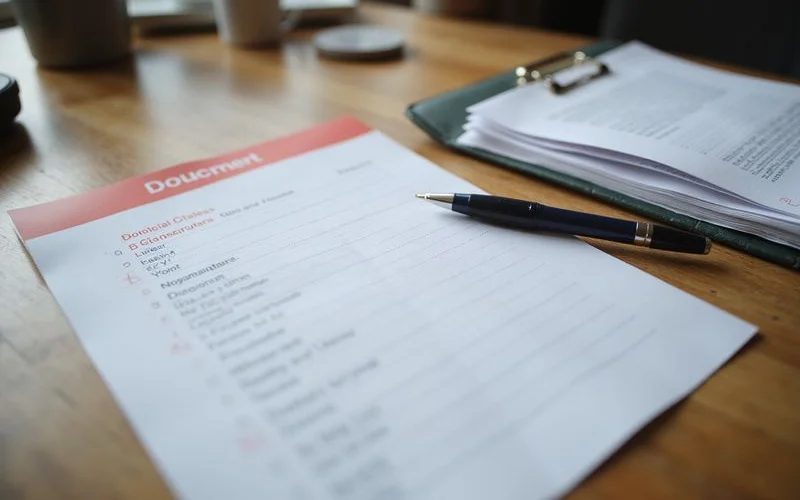 The document set a remote application needs