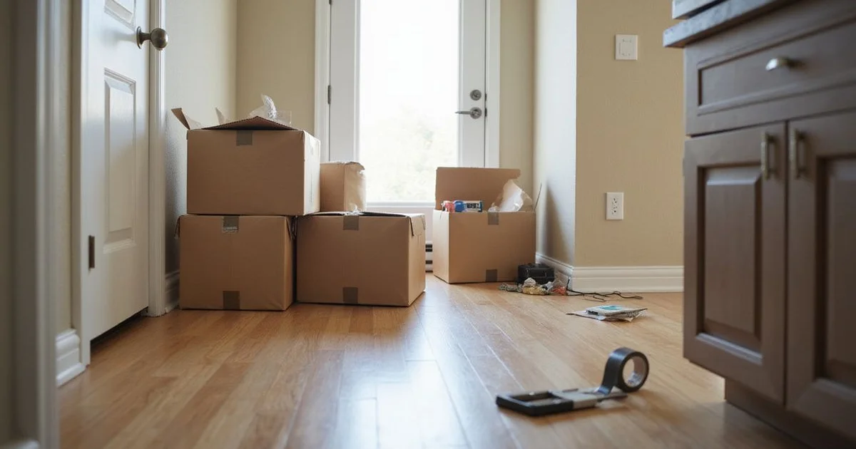 Move-in day, when utilities need to already be on