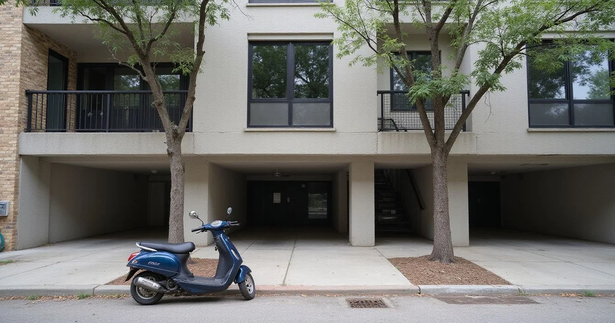 A newer San Antonio apartment building of the kind most likely to run a concession