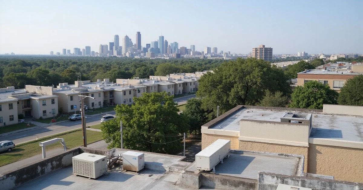 The San Antonio skyline in flat daylight, the market the Renter's Report covers